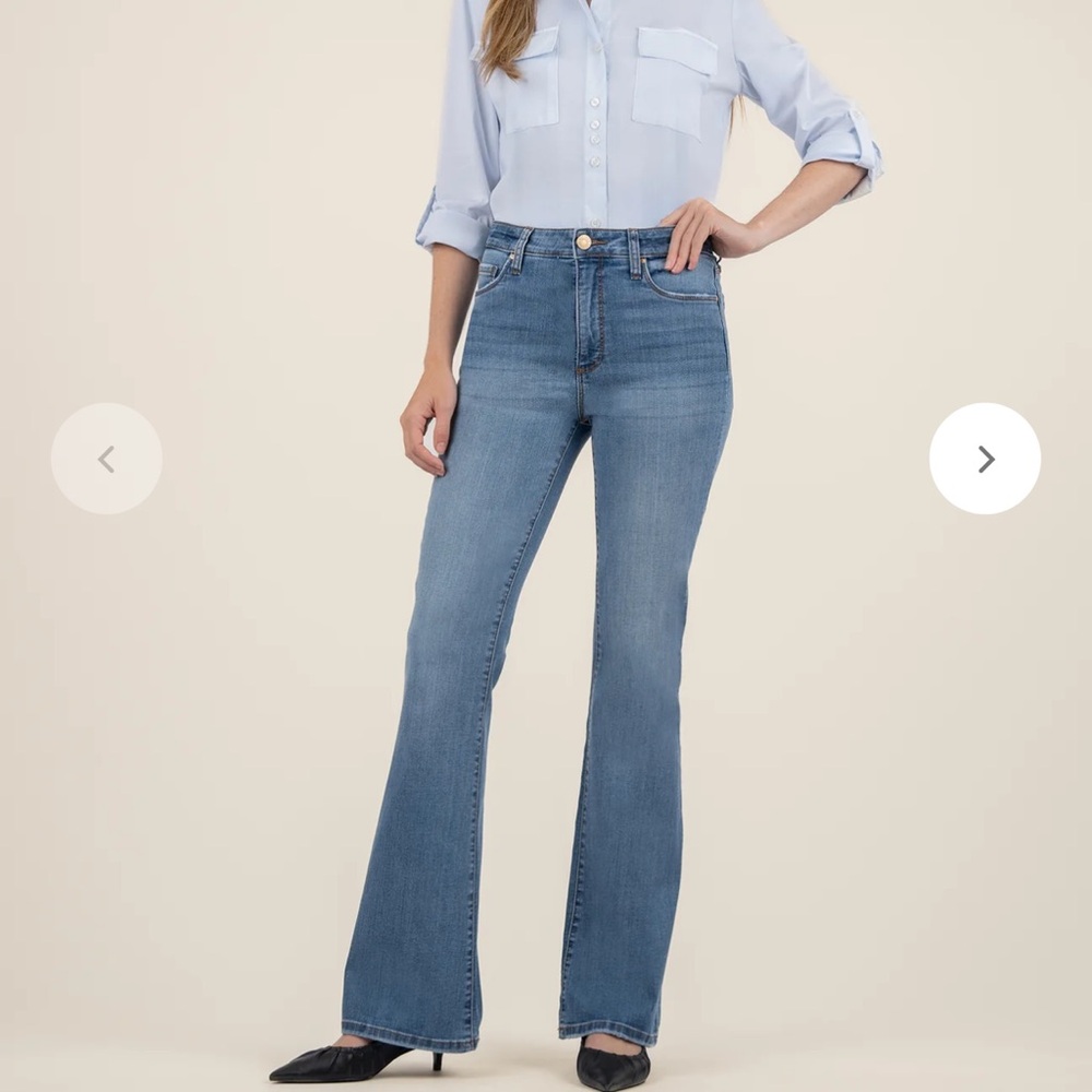 KUT from the Kloth Ana High Rise Flare like NEW